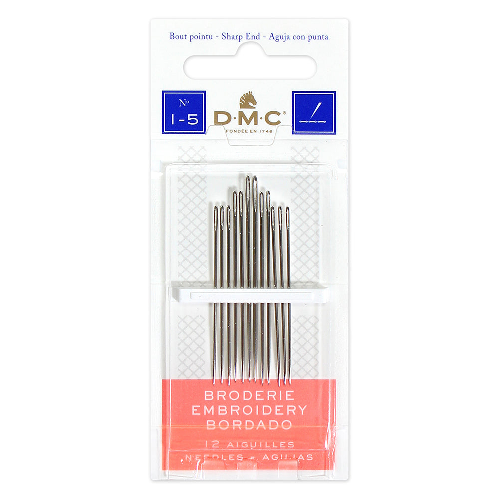 DMC - #1765/1 - Embroidery Needles Size 1-5 - Art Noise