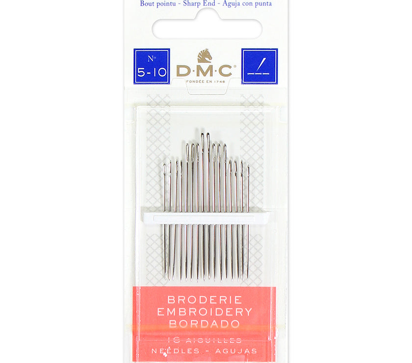 DMC - #1765/3 - Embroidery Needles Size 5-10 - Art Noise