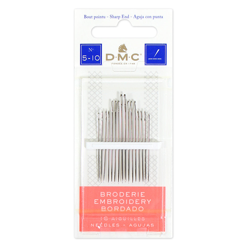 DMC - #1765/3 - Embroidery Needles Size 5-10 - Art Noise