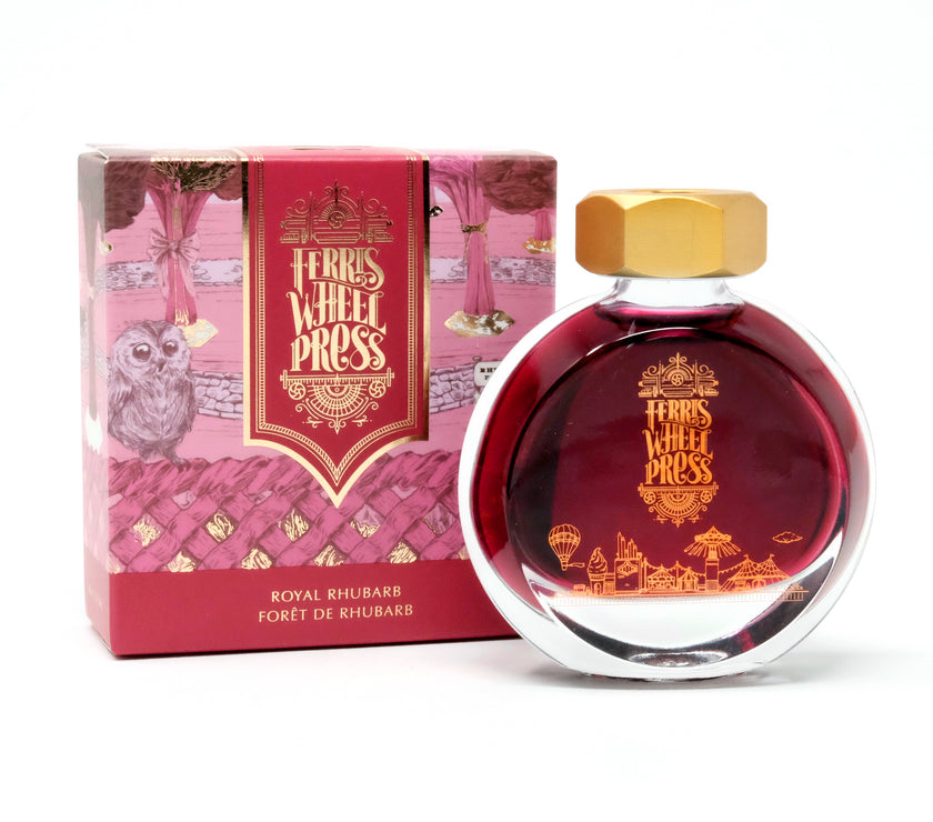 Ferris Wheel Press - 38ml Fountain Pen Ink - Royal Rhubarb - Art Noise