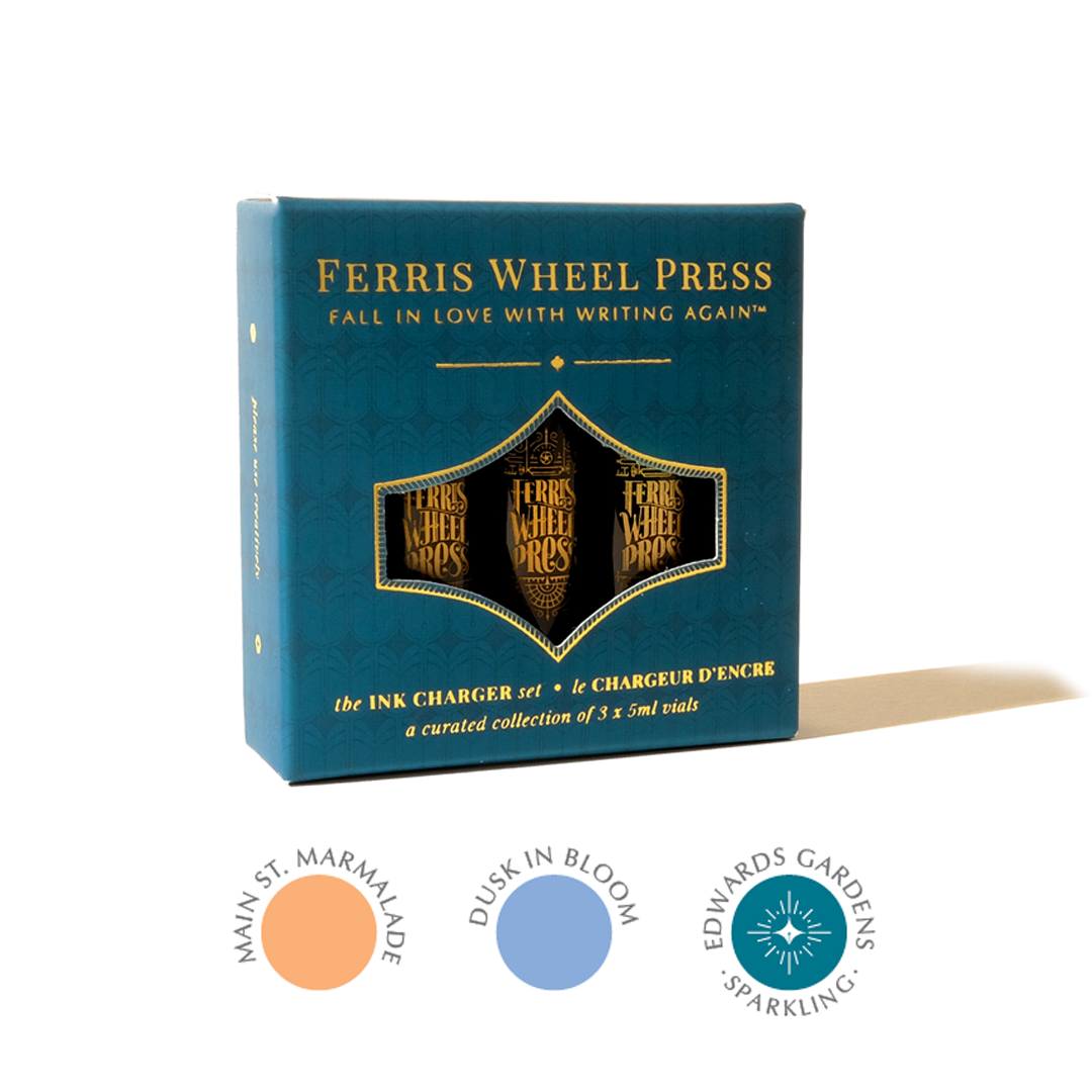 Ferris Wheel Press 38ml Fountain Pen Ink, Dusk in Bloom