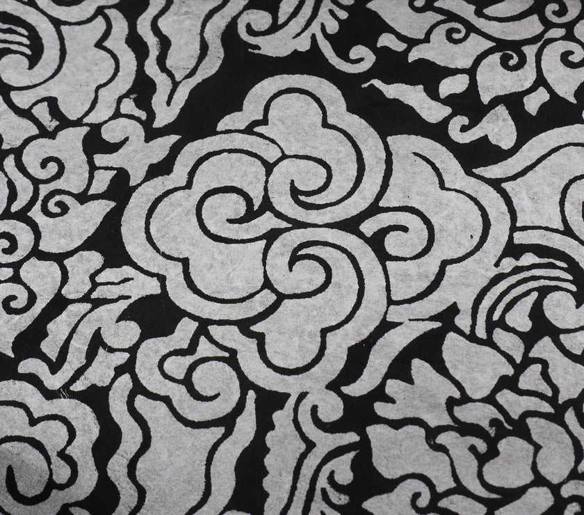 Tibetan Paper & Handicraft - Tibetan Lokta Paper - Pema Tingba Lotus Print - Art Noise