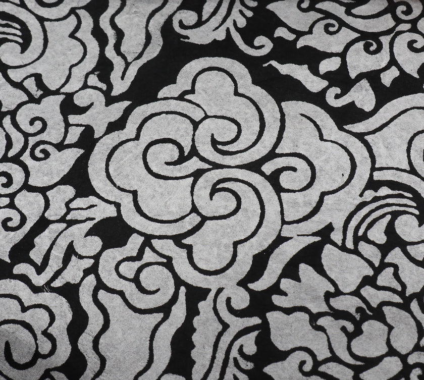Tibetan Paper & Handicraft - Tibetan Lokta Paper - Pema Tingba Lotus Print - Art Noise
