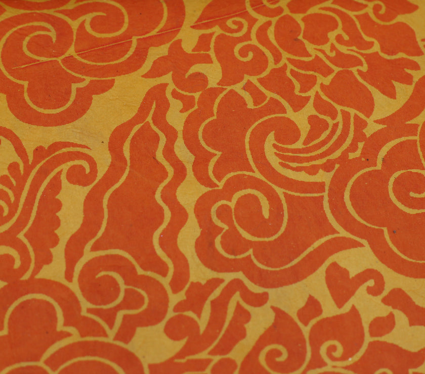 Tibetan Paper & Handicraft - Tibetan Lokta Paper - Pema Tingba Lotus Print - Art Noise
