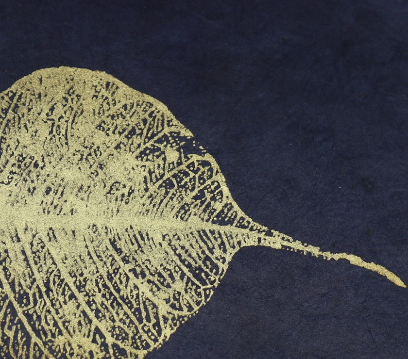 Tibetan Paper & Handicraft - Lokta Paper - Bodhi leaf - 20x30" - Art Noise