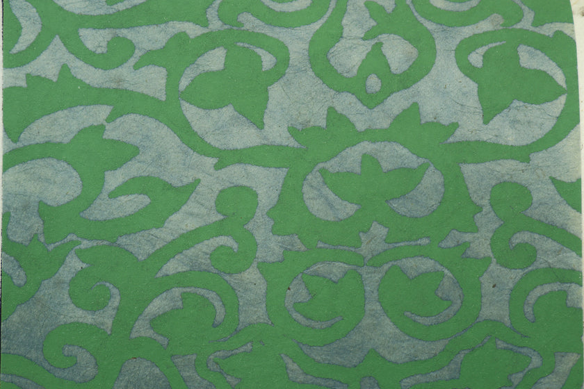 Tibetan Paper & Handicraft - Himalayan Lokta paper - Flower print - 20x30" - Art Noise