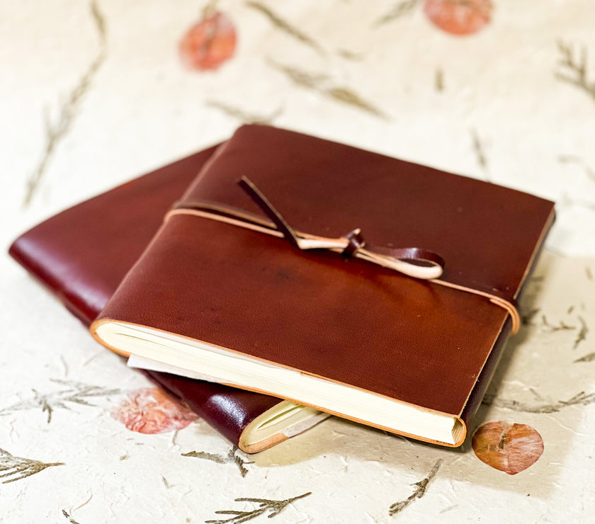 Tri-Art Leather Bound Journals - Art Noise