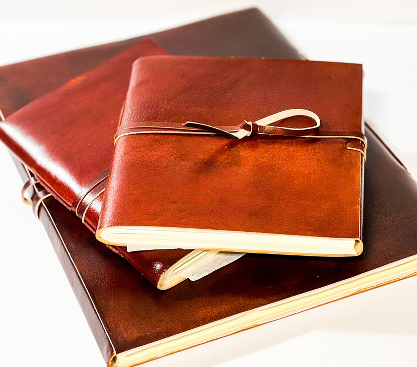 Tri-Art Leather Bound Journals - Art Noise