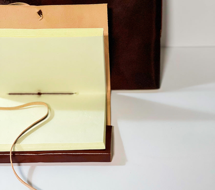 Tri-Art Leather Bound Journals - Art Noise