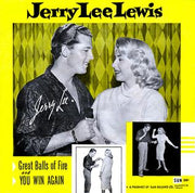 JERRY LEE LEWIS GREAT BALLS OF FIRE/YOU WIN AGAIN 7" - Art Noise