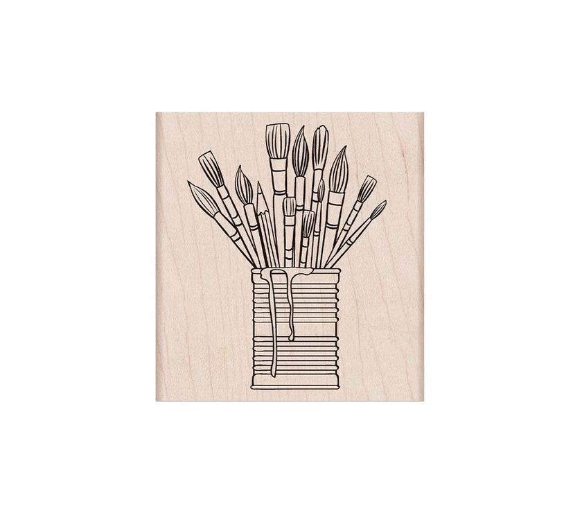 Hero Arts - Handmade Rubber Stamp - Individual Stamps - Art Noise