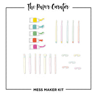 The Paper Curator - Mess Maker Scrapbook Kit - Art Noise