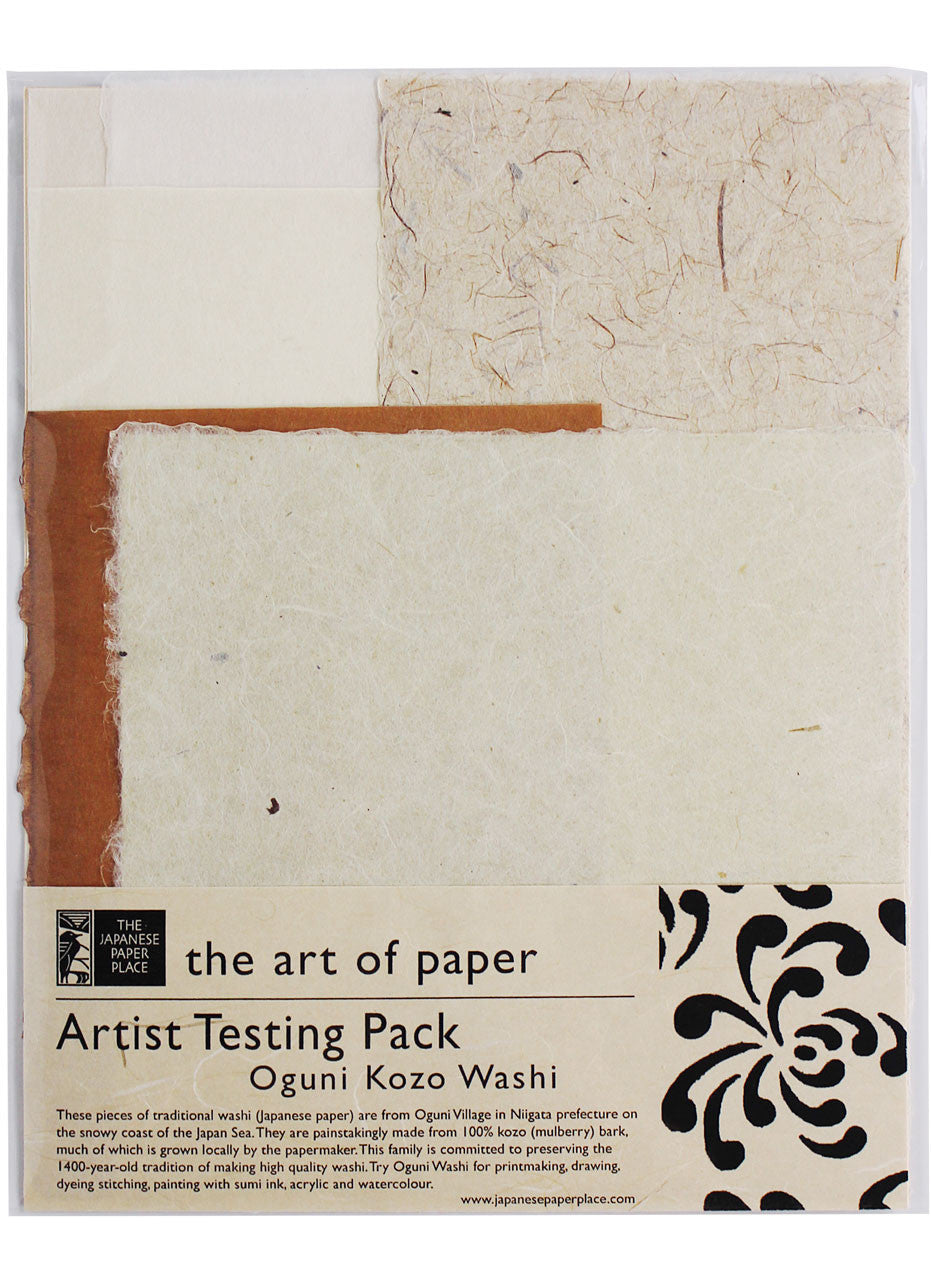 Japanese Paper - Potluck - Oguni Artist Testing Pack