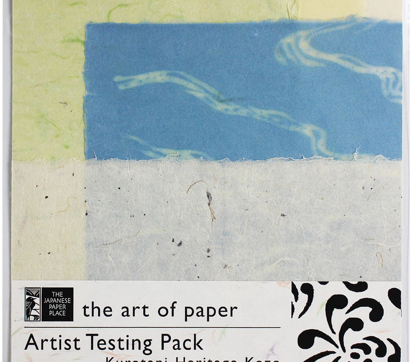 Japanese Paper - Potluck - Kurotani Artist Testing Pack - Art Noise