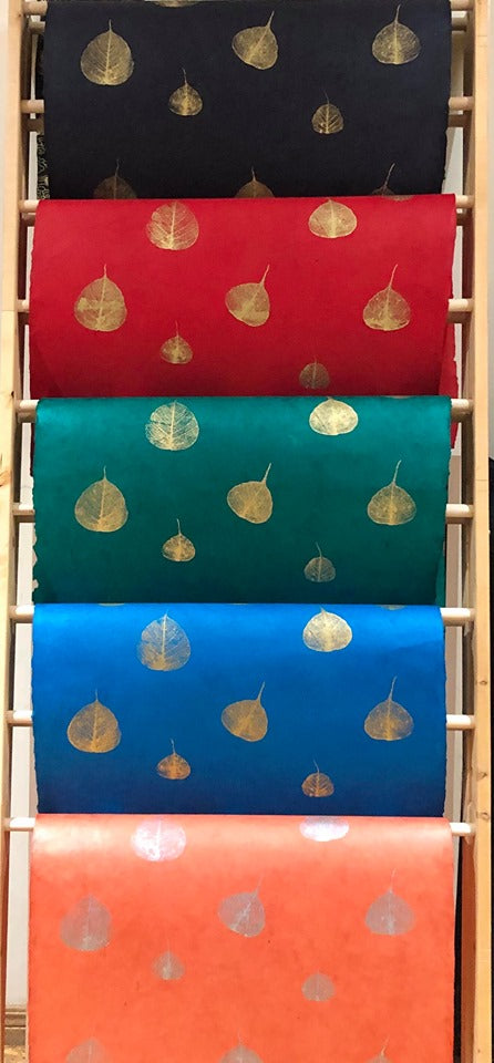Tibetan Paper & Handicraft - Lokta Paper - Bodhi leaf - 20x30" - Art Noise Tibetan Paper & Handicraft - Lokta Paper - Bodhi leaf - 20x30" Tibetan Paper & Handicraft Paper Sheets art-noise.myshopify.com tibetan-paper-handicraft-lokta-paper-bodhi-leaf-20x30