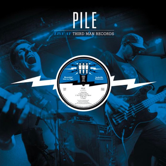 Pile - Live at Third Man Records LP - Art Noise