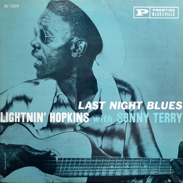 Lightnin' Hopkins and Sonny Terry - Last Night Blues (LP) - Art Noise