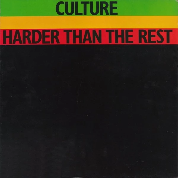 Culture - Harder Than the Rest (LP) - Art Noise