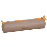 Rhodia - Round Leatherette Pencil Case - Art Noise