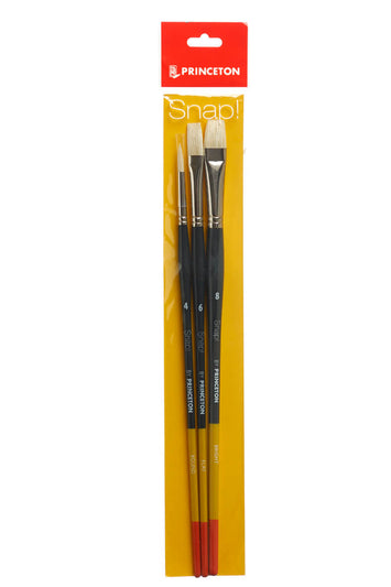 Princeton - Snap! Natural Bristle - Long Handle - Set of 3 - Art Noise Princeton - Snap! Natural Bristle - Long Handle - Set of 3 Princeton Brushes art-noise.myshopify.com princeton-snap-natural-bristle-long-handle-set-of-3