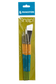 Princeton - Snap! White Taklon - Short Handle - Set of 4 - Art Noise Princeton - Snap! White Taklon - Short Handle - Set of 4 Princeton Brushes art-noise.myshopify.com princeton-snap-white-taklon-short-handle-set-of-4