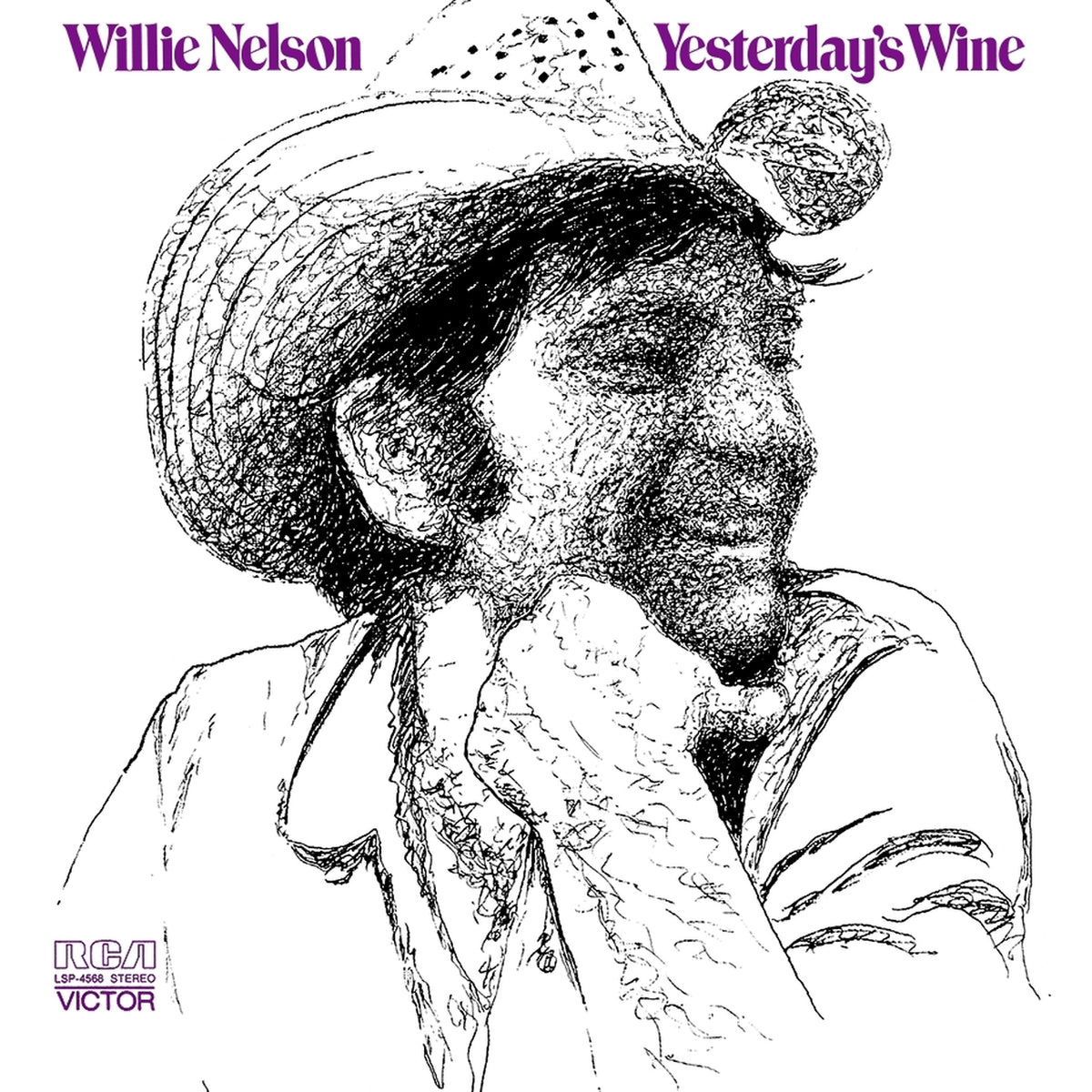 Willie Nelson - Yesterday&#39;s Wine (LP)