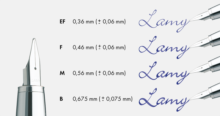 Lamy Steel Nib for Fountain Pens - Art Noise