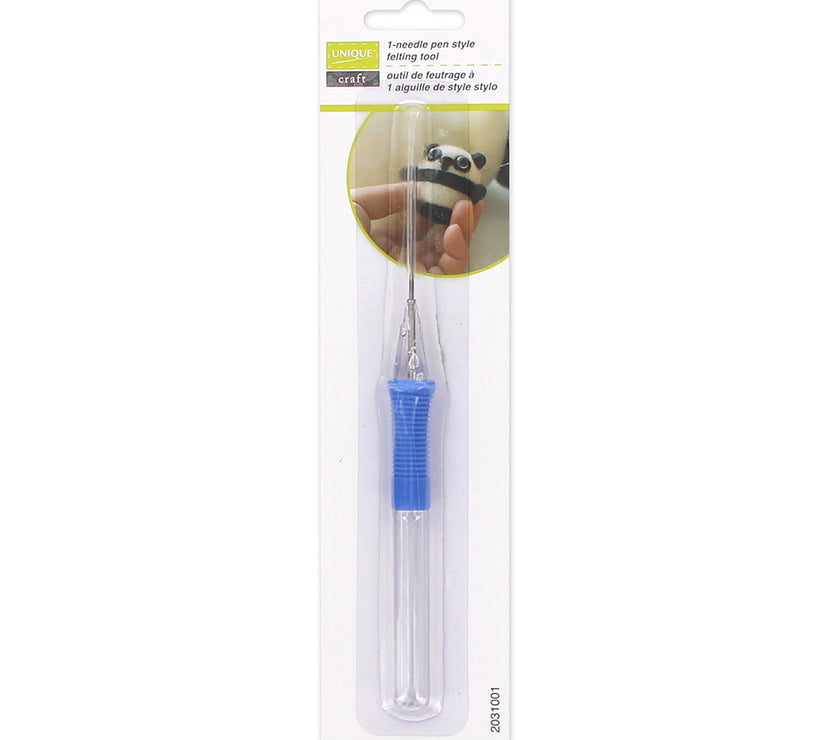 Unique - 1 Needle Pen Style Felting Tool - Art Noise