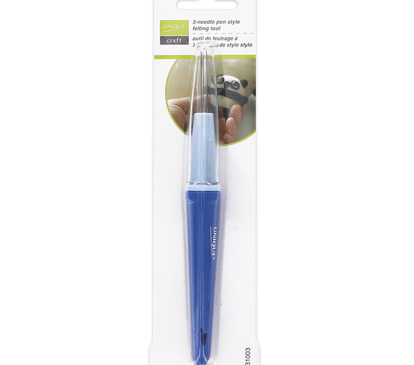Unique - 3 Needle Pen Style Felting Tool - Art Noise