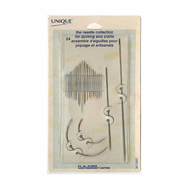 UNIQUE SEWING Craft Needle Collection 24 assorted needles - Art Noise