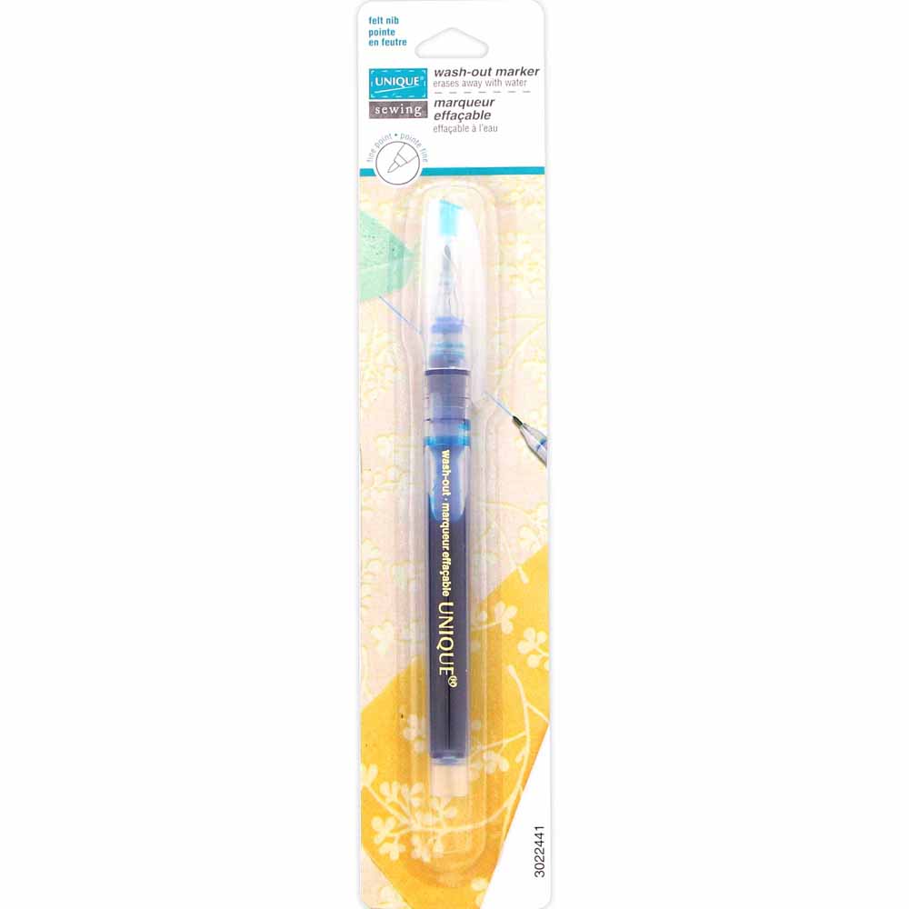 Unique - Sewing Wash-out Marker - Fine - Blue - Art Noise