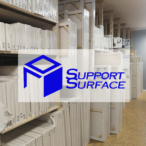 Support Surface - Birch Wood Panel - Art Noise