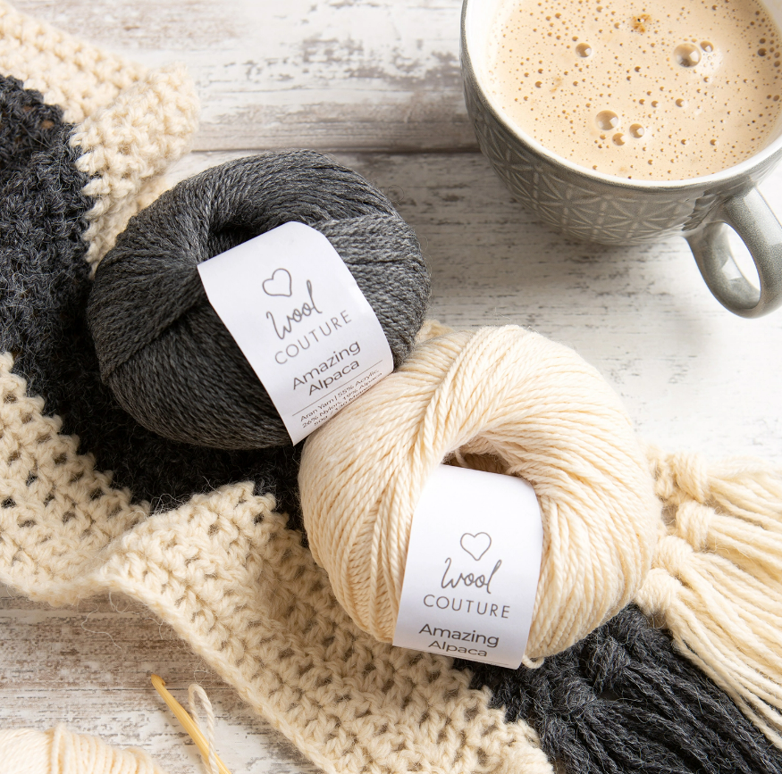 Wool Couture - Amazing Alpaca Yarn - 50g Ball