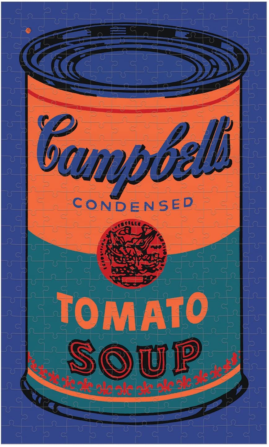 Andy Warhol Soup Can Orange 300 Piece Puzzle