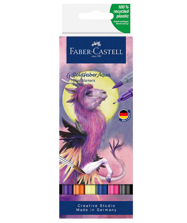 Faber-Castell - Goldfaber Aqua Dual Watercolour Marker Sets