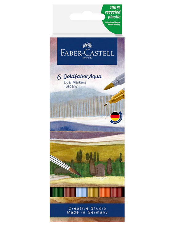 Faber-Castell - Goldfaber Aqua Dual Watercolour Marker Sets