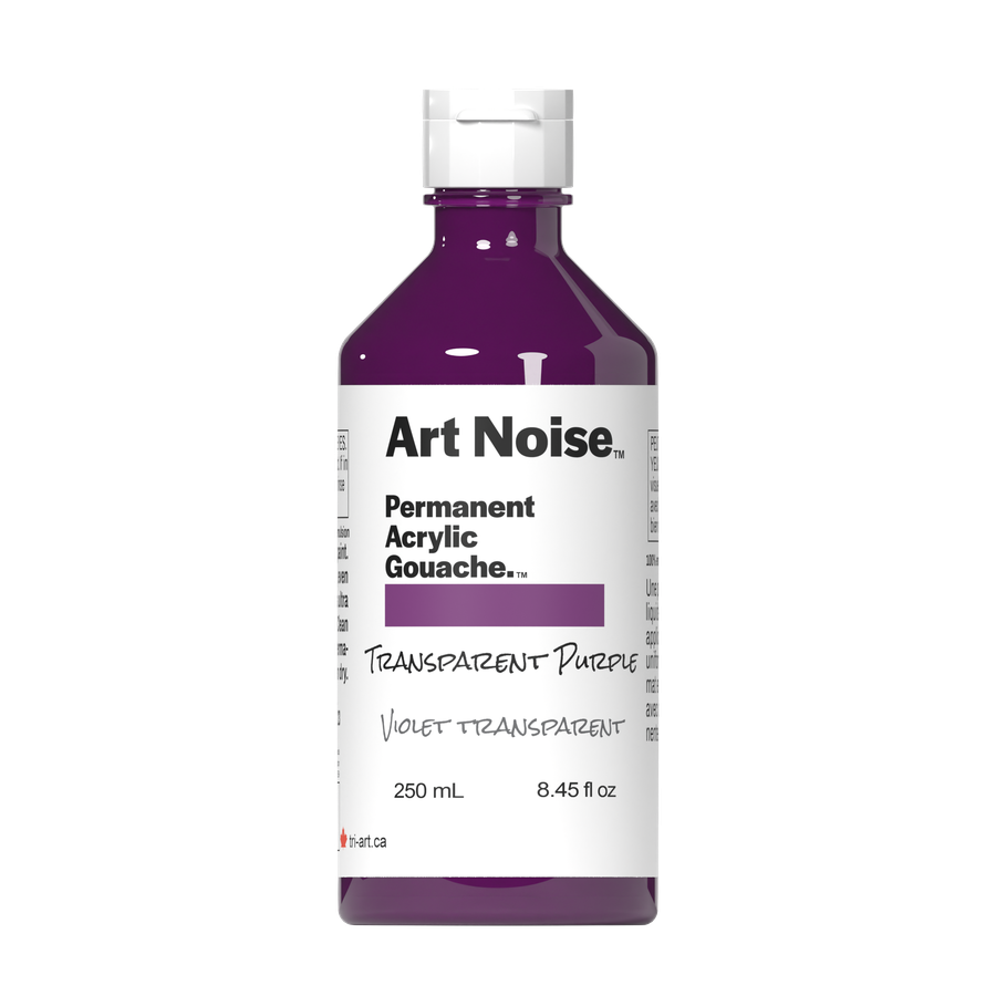 Art Noise - Transparent Purple