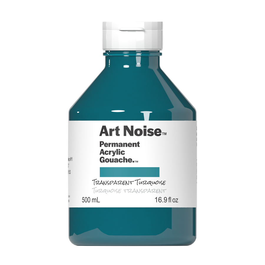Art Noise - Transparent Turquoise