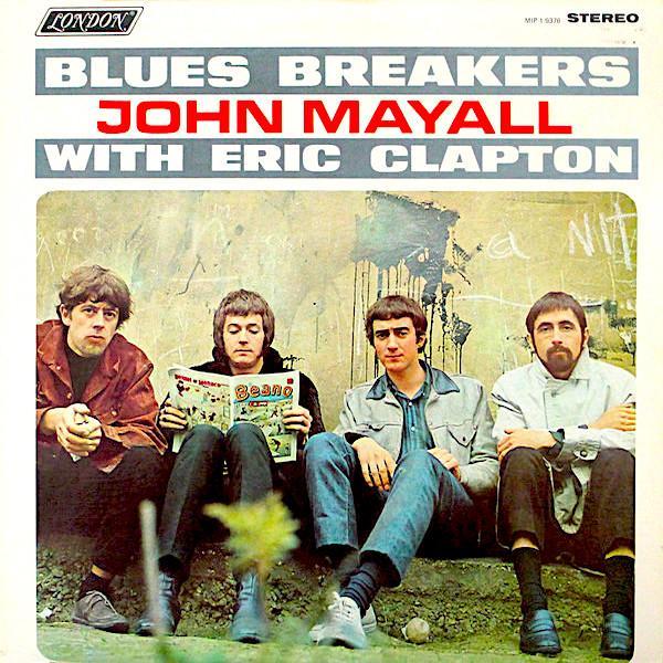 JOHN MAYALL AND THE BLUESBREAKERS WITH ERIC CLAPTON LP