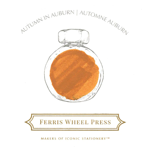 Ferris Wheel Press - 38ml Fountain Pen Ink - Autumn in Auburn - Art Noise