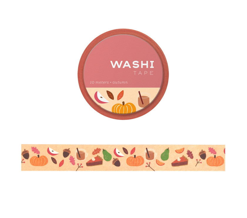 Girl of All Work - Autumn Washi Tape - Art Noise