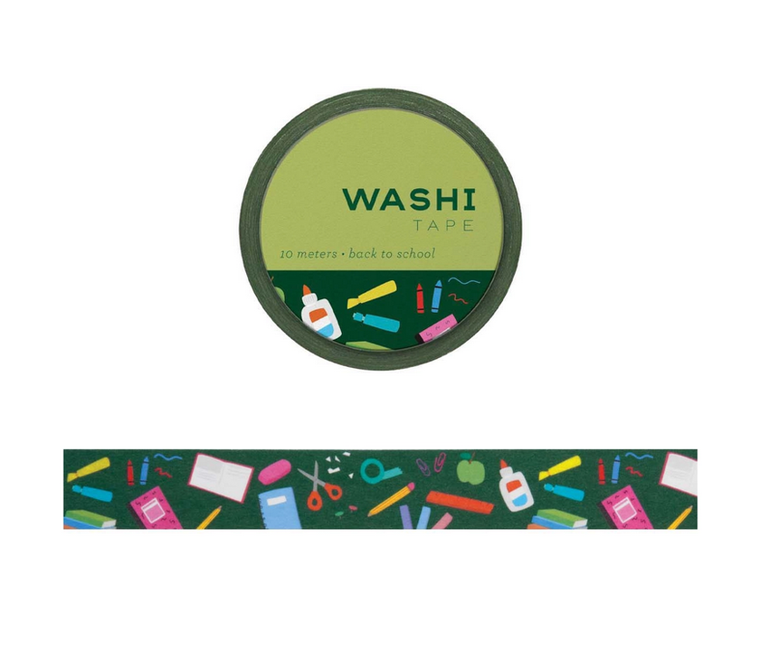 Girl of All Work - Back to School Washi Tape - Art Noise