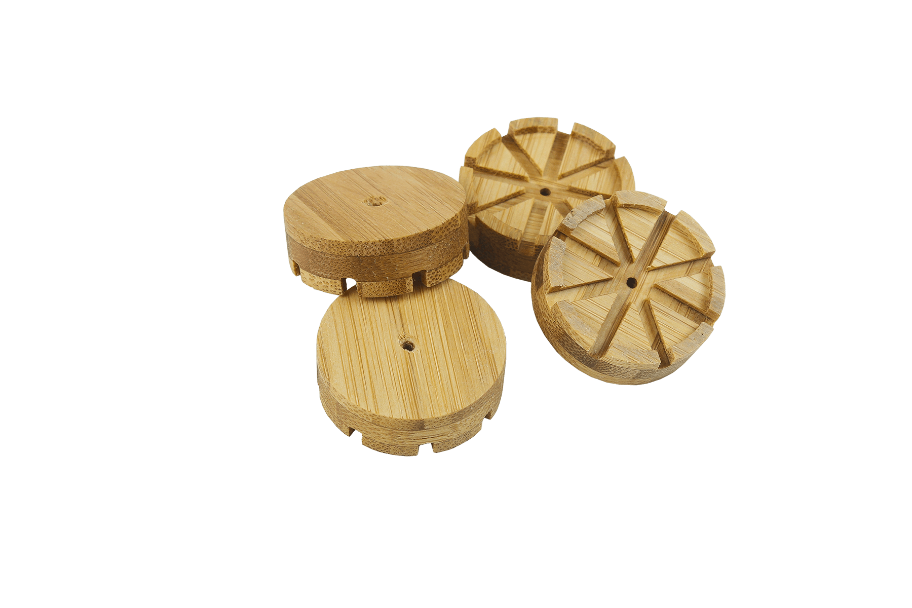 Tri-Art Bamboo Spike cups set of 4 - Art Noise