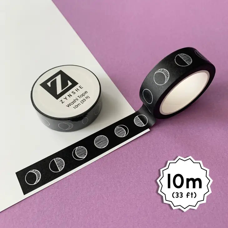 Zynshe - Moon Phases Washi Tape