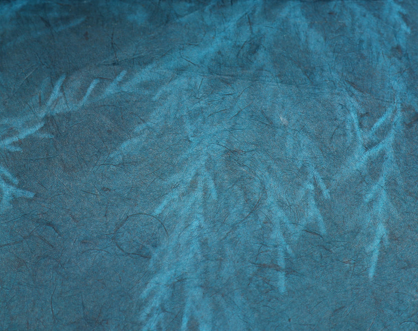 Tibetan Paper & Handicraft - Himalayan Lokta paper - Solar Image - 20x30" - Art Noise