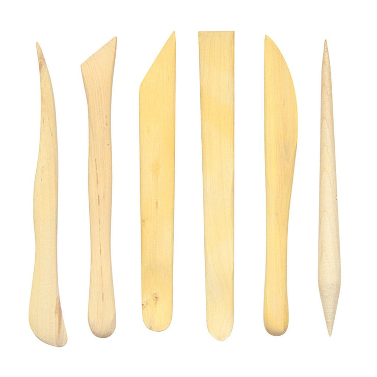 Jack Richeson - 6" Boxwood Tools - Set of 6 - Art Noise