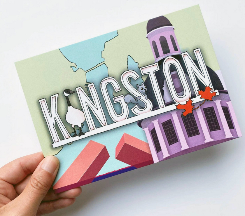 Found & Lost Art - Kingston Postcards - Art Noise