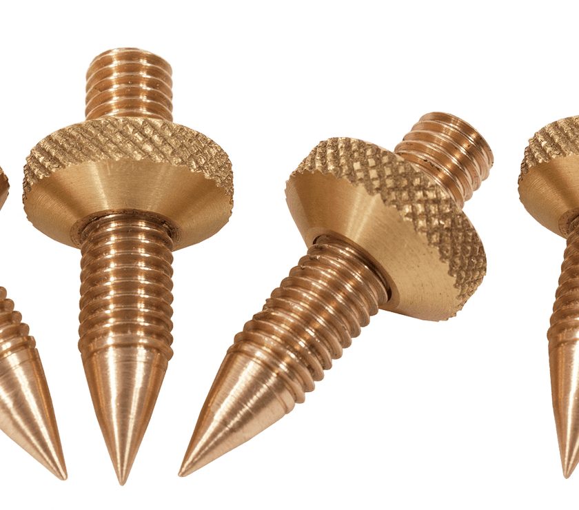 Tri-Art Bronze Spikes 8M-1.25mm pack of 4 - Art Noise
