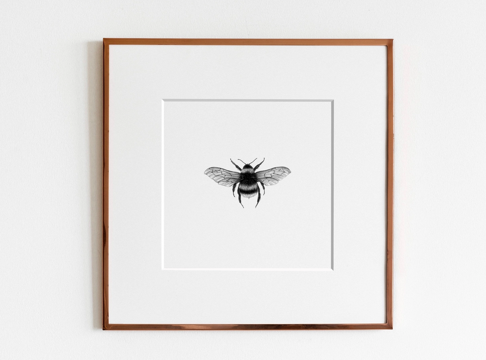 ElizabethAnnFrancis - Bumblebee Print