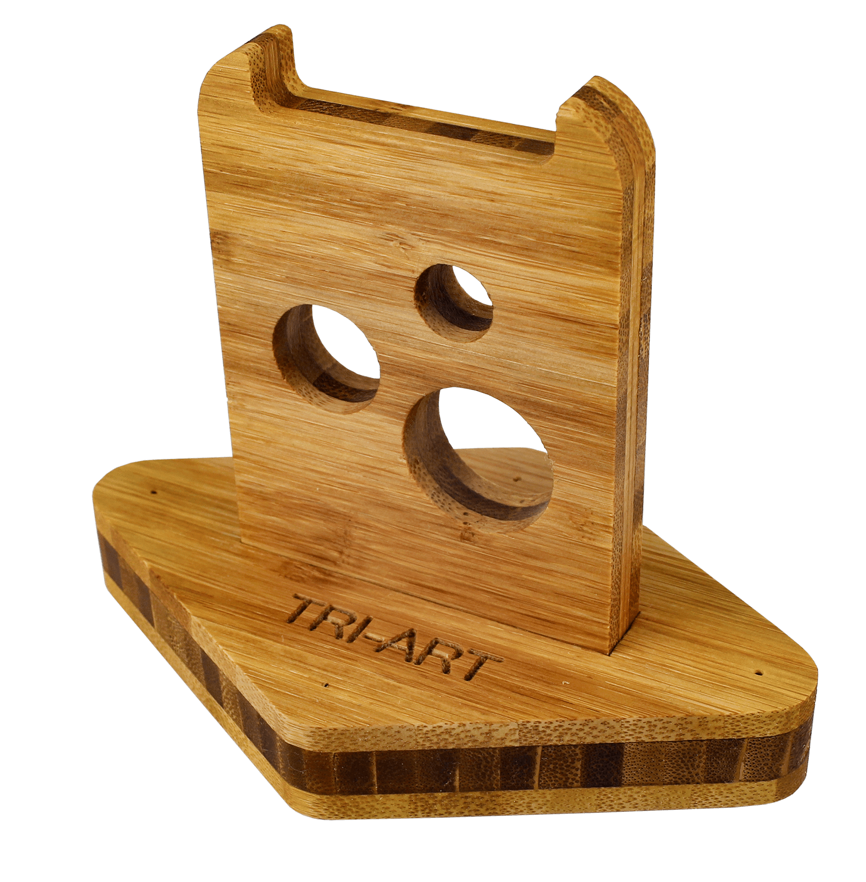 Tri-Art Bamboo Audio Cable Stands (pack of 5) - Art Noise